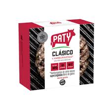 HAMBURGUESAS PATY  X4 UNIDADES  (comprando 2 o más y pago efectivo precio m